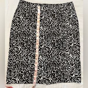 Ann Taylor Loft Animal Print Skirt